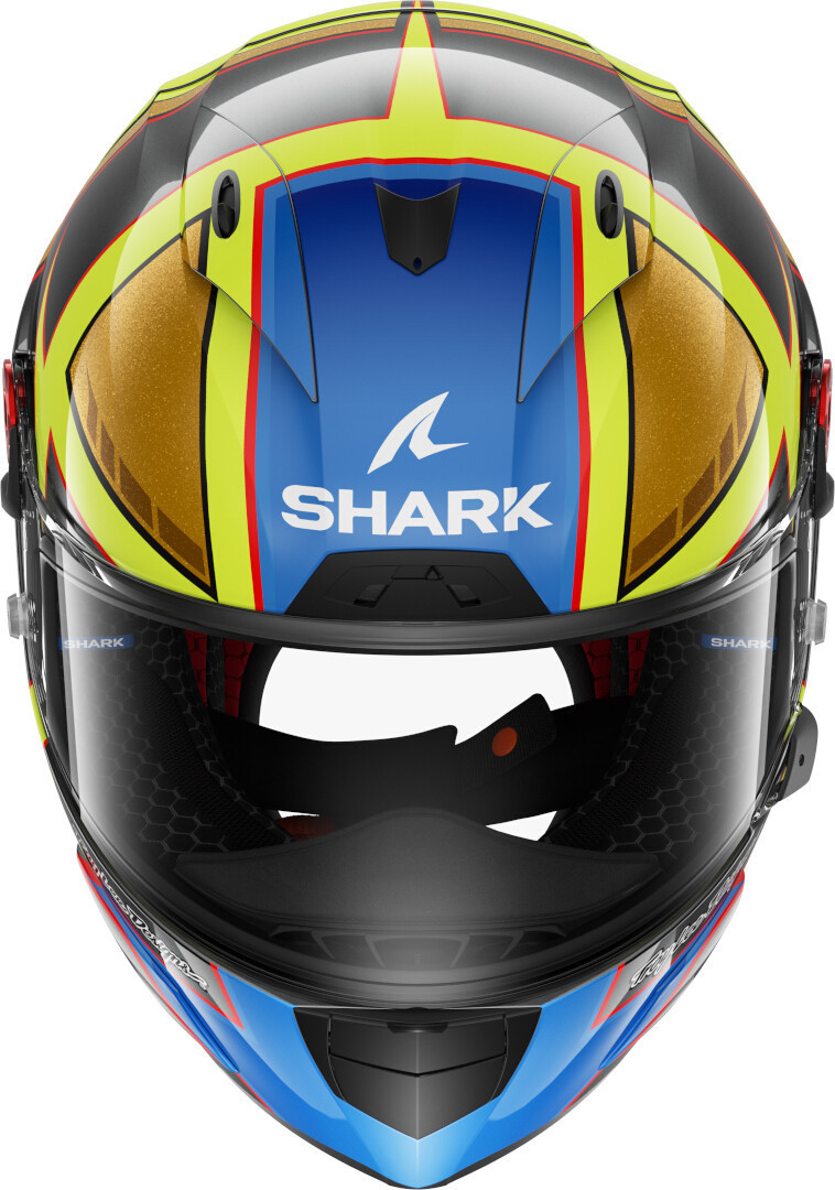 Shark Race-R Pro GP Replica Cam Petersen Cască antracit/galben/albastru L (59/60) Figura 3