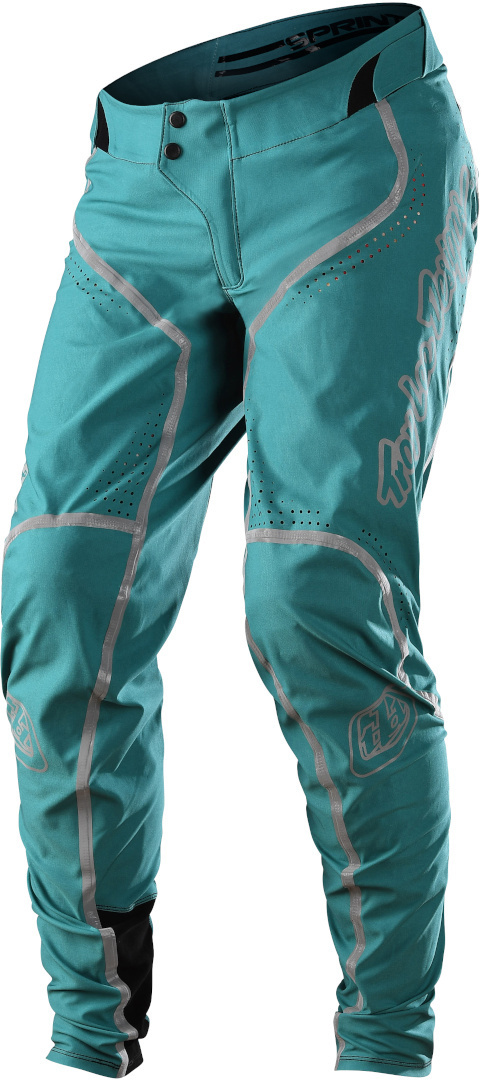 Troy Lee Designs Sprint Ultra Lines Bicycle Pants turquoise 36 Figure 1