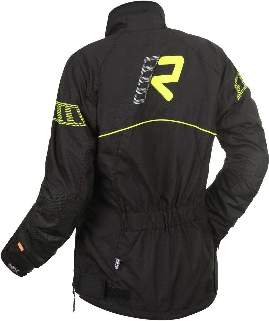 Rukka Hermia Gore-Tex Giacca tessile moto da donna nero/giallo 46 Figura 2