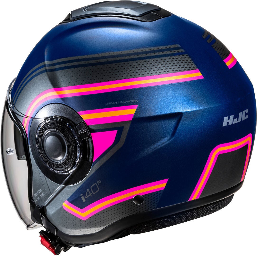 HJC i40N Linia Casque jet bleu/rose L (58/59) Figure 4