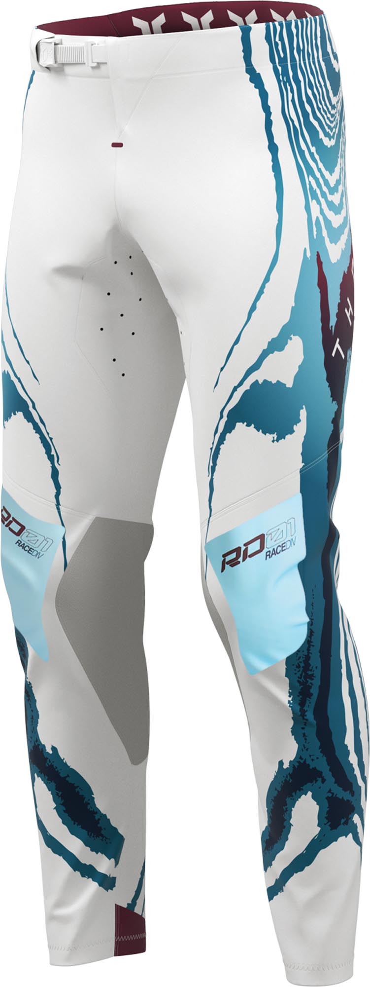 Thor Sportmode Damascus Motocross Pants white 30 Figure 1