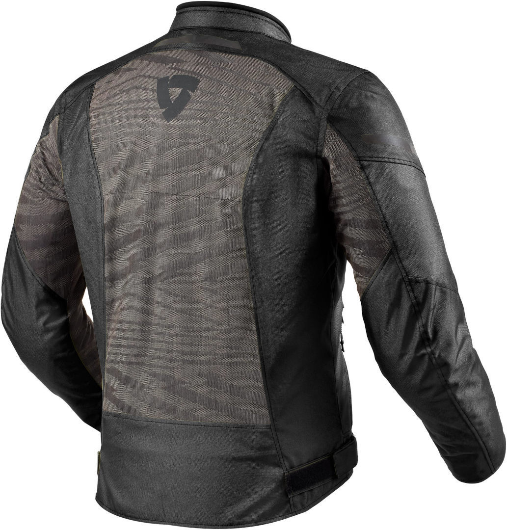 Revit Torque 2 H2O Motorcykel Textil Jacka svart/antracit L Figur 3