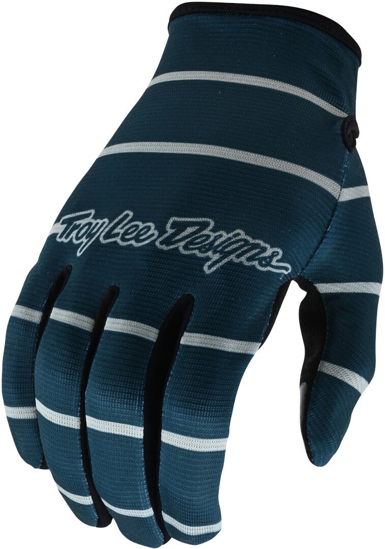 Troy Lee Designs Flowline Stripe Cykelhandsker blå/grå 2XL Figur 1