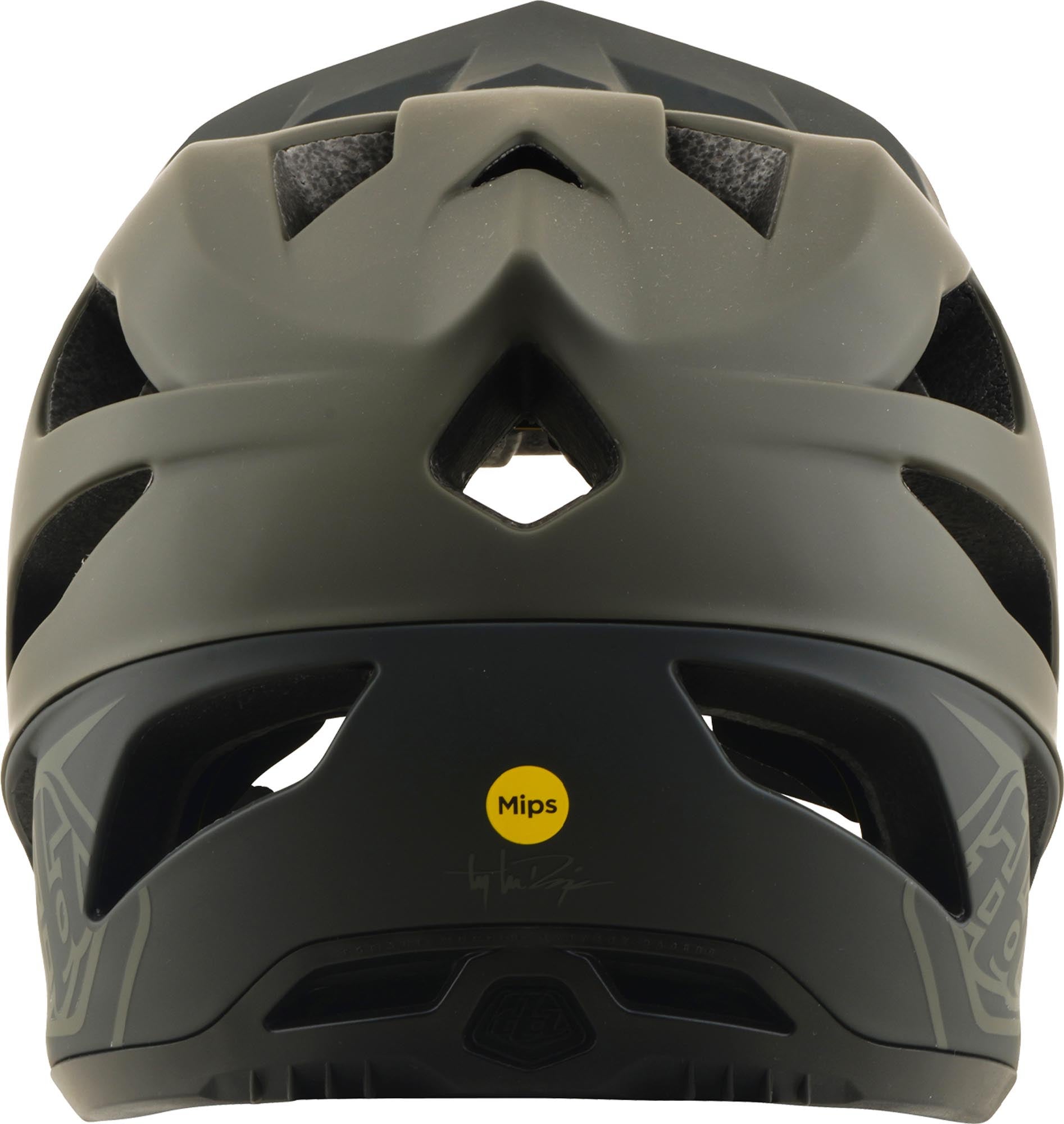 Troy Lee Designs Stage MIPS Drone Downhill Helm anthracite/green XS-S (54/56) Figure 5