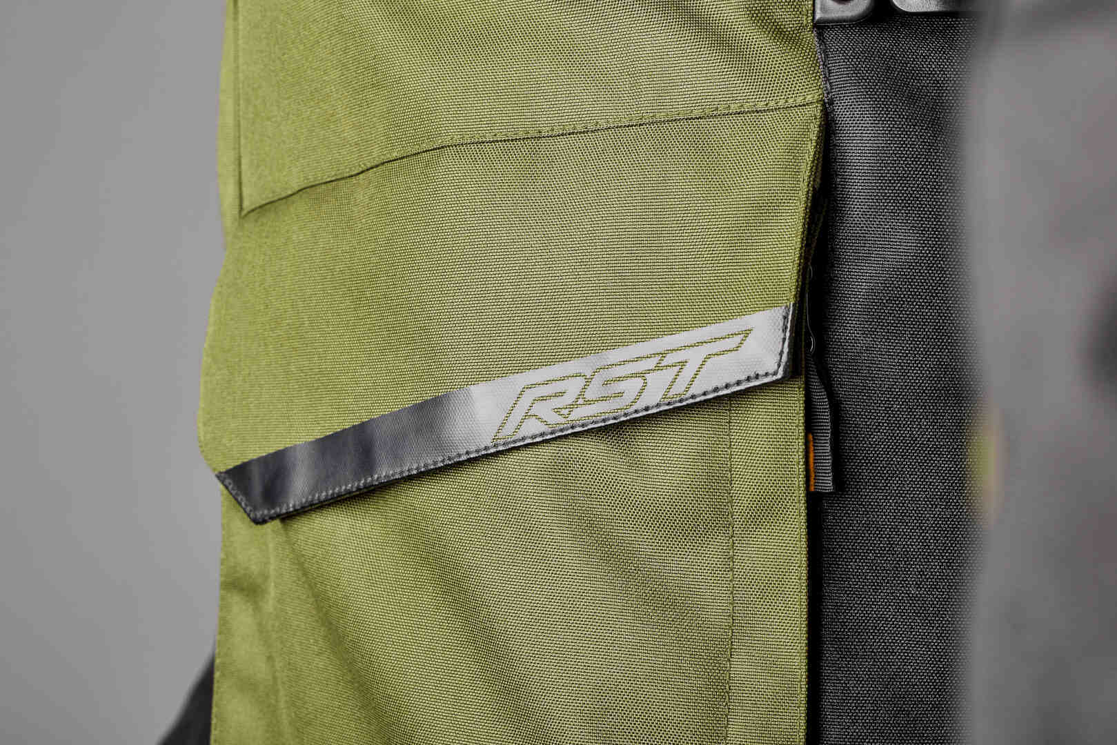 RST Maverick Evo Chaqueta textil de motocicleta verde/gris 3XL Figura 5