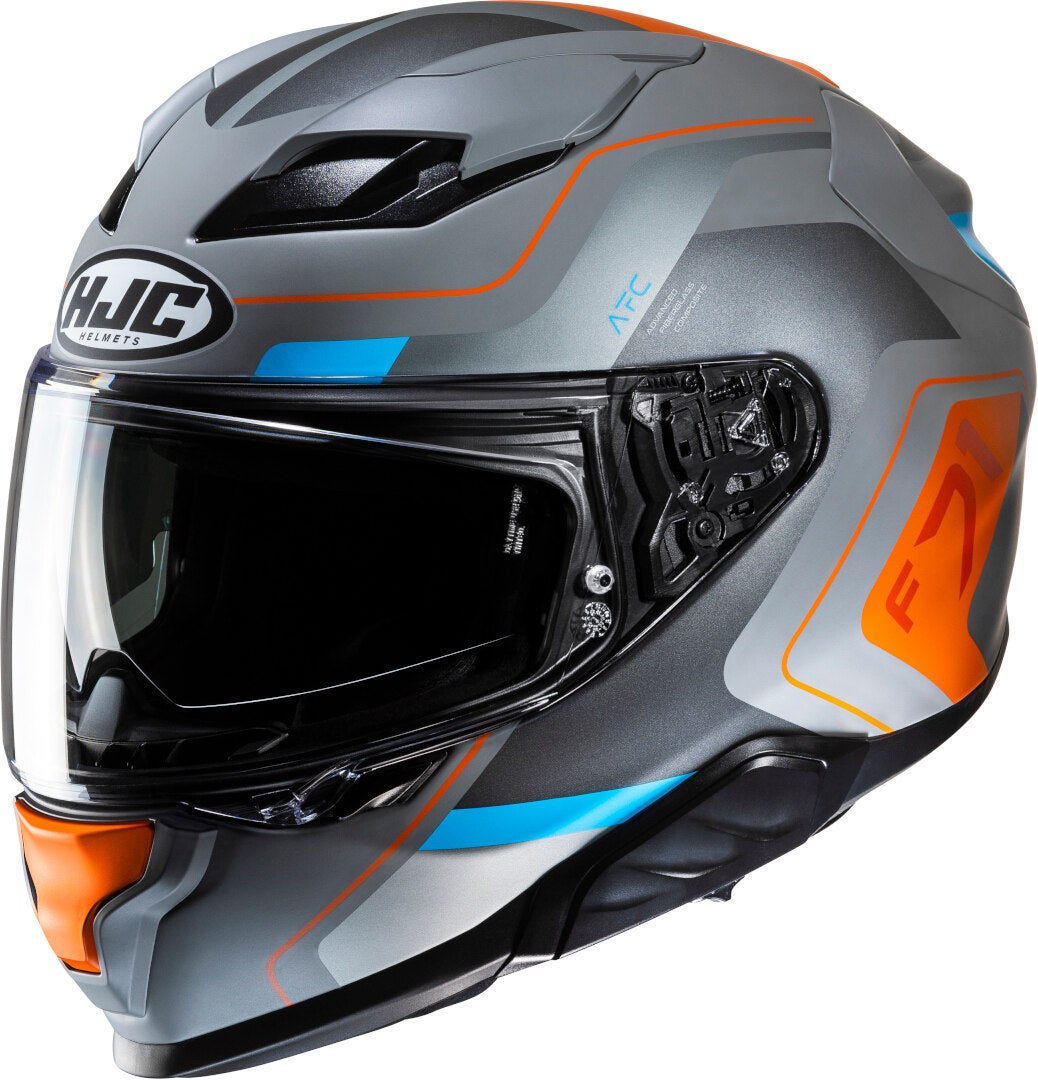 HJC F71 Arcan Casque Gris/Orange S (55/56) Figure 1
