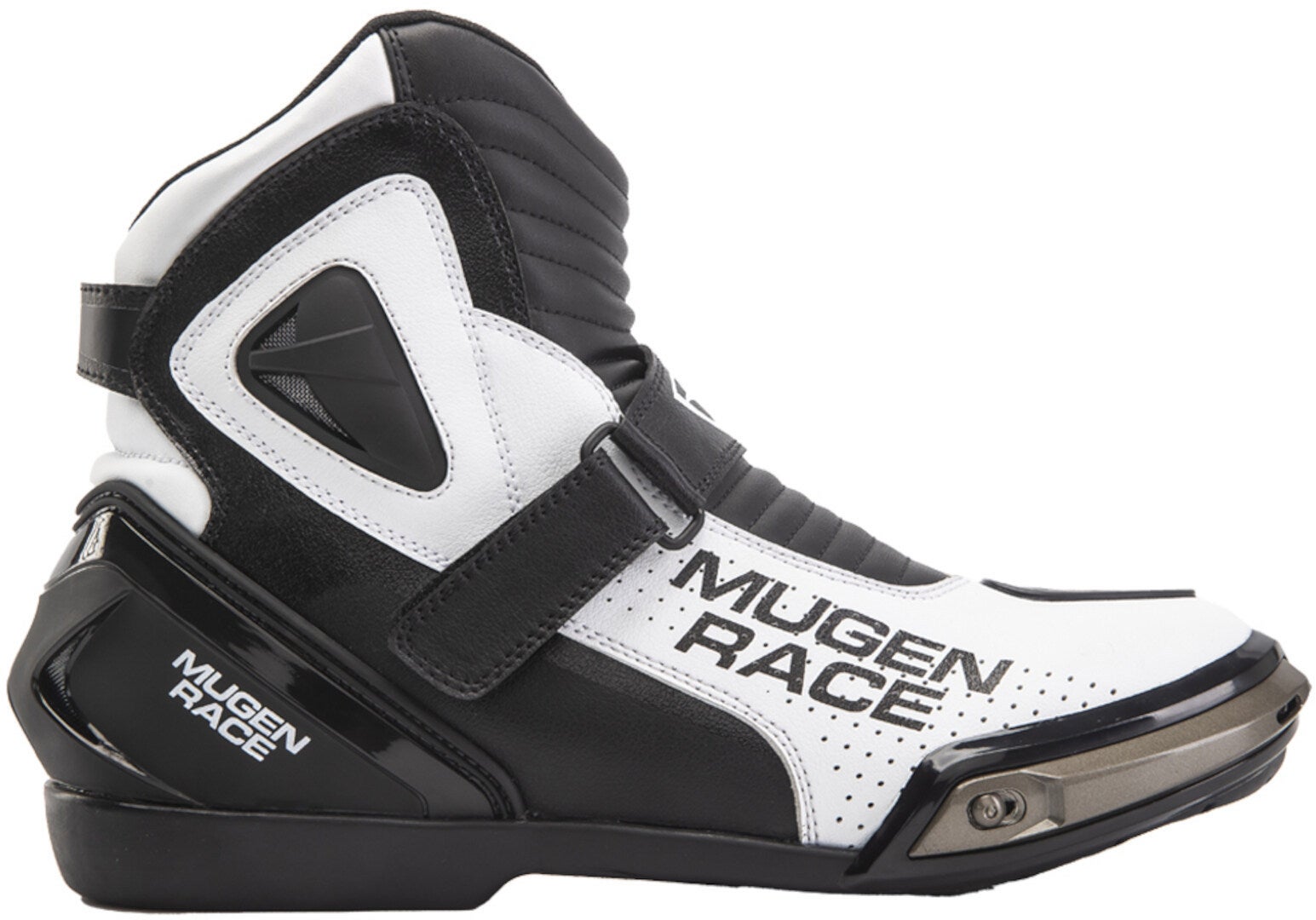 MUGENRACE Hurry bottes de moto perforées Noir/Blanc 42 Figure 2