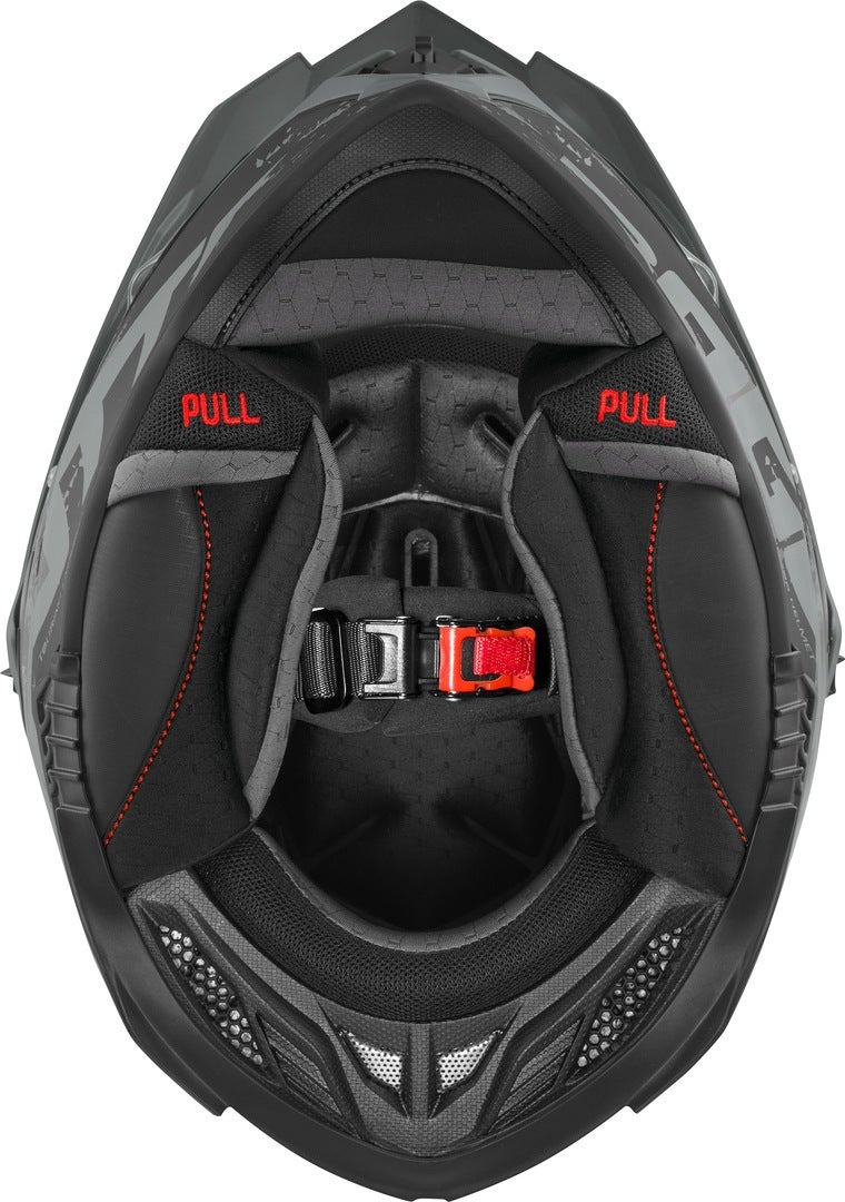Side view of Bogotto FG-601 Duo Fiberglass Enduro Helmet