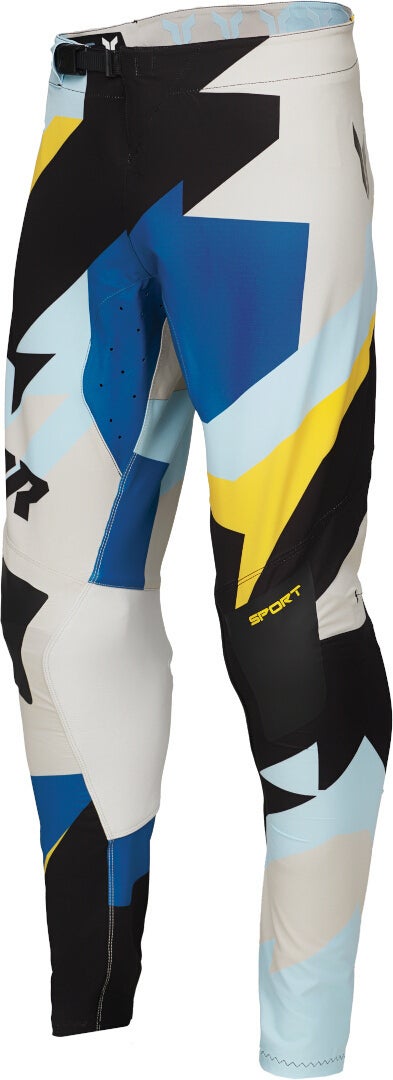 Thor Sportmode Brave Motocross bukser sort/blå/gul 34 Figur 2
