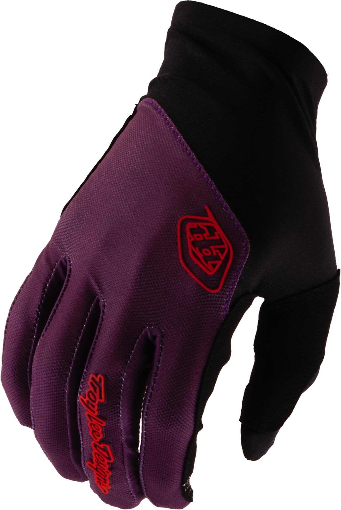 Troy Lee Designs Flowline Mono Luvas de Bicicleta Bordeaux M Figura 1