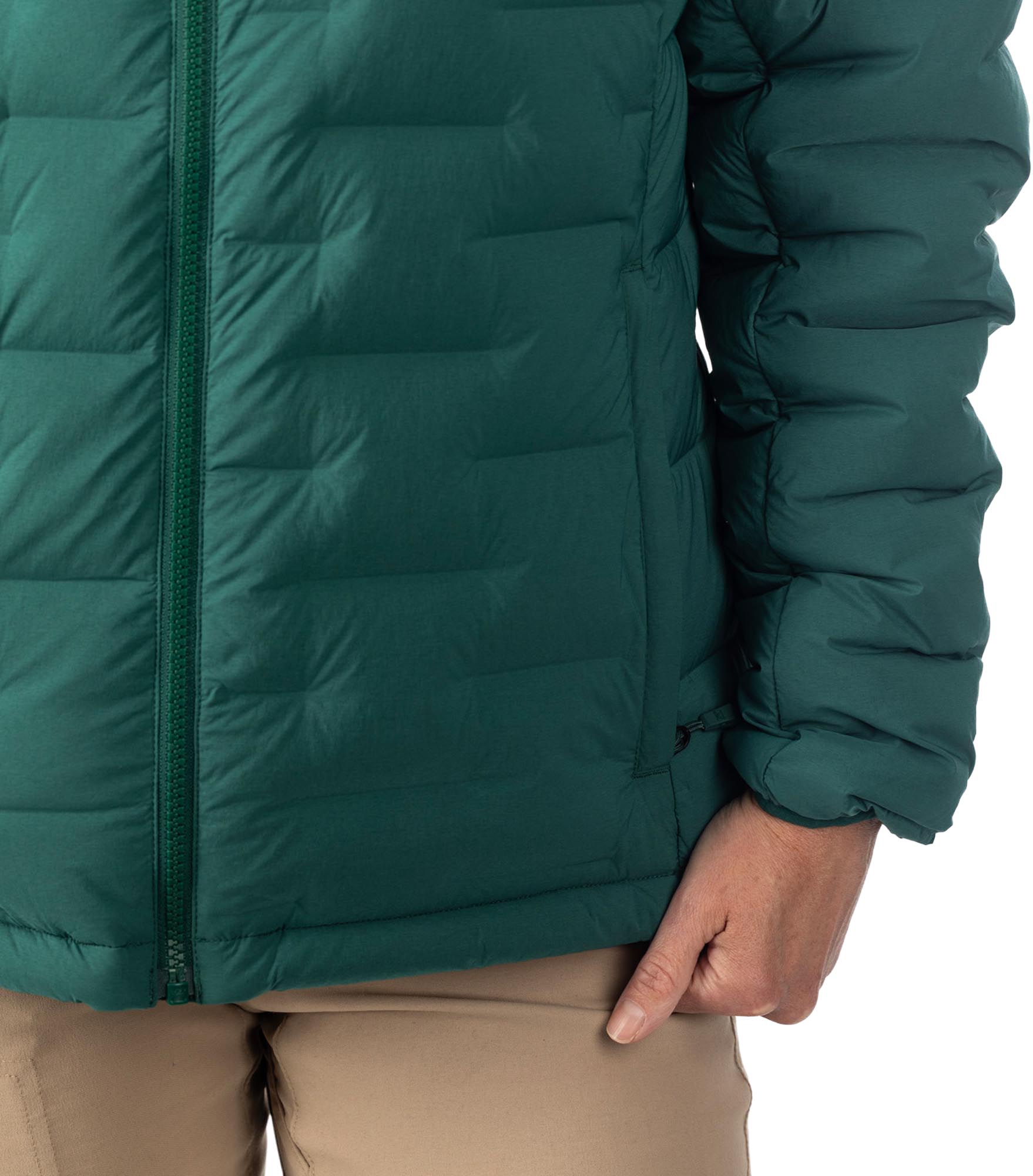 Klim Luna Stretch Dames Donsenjas groen XL Figuur 7