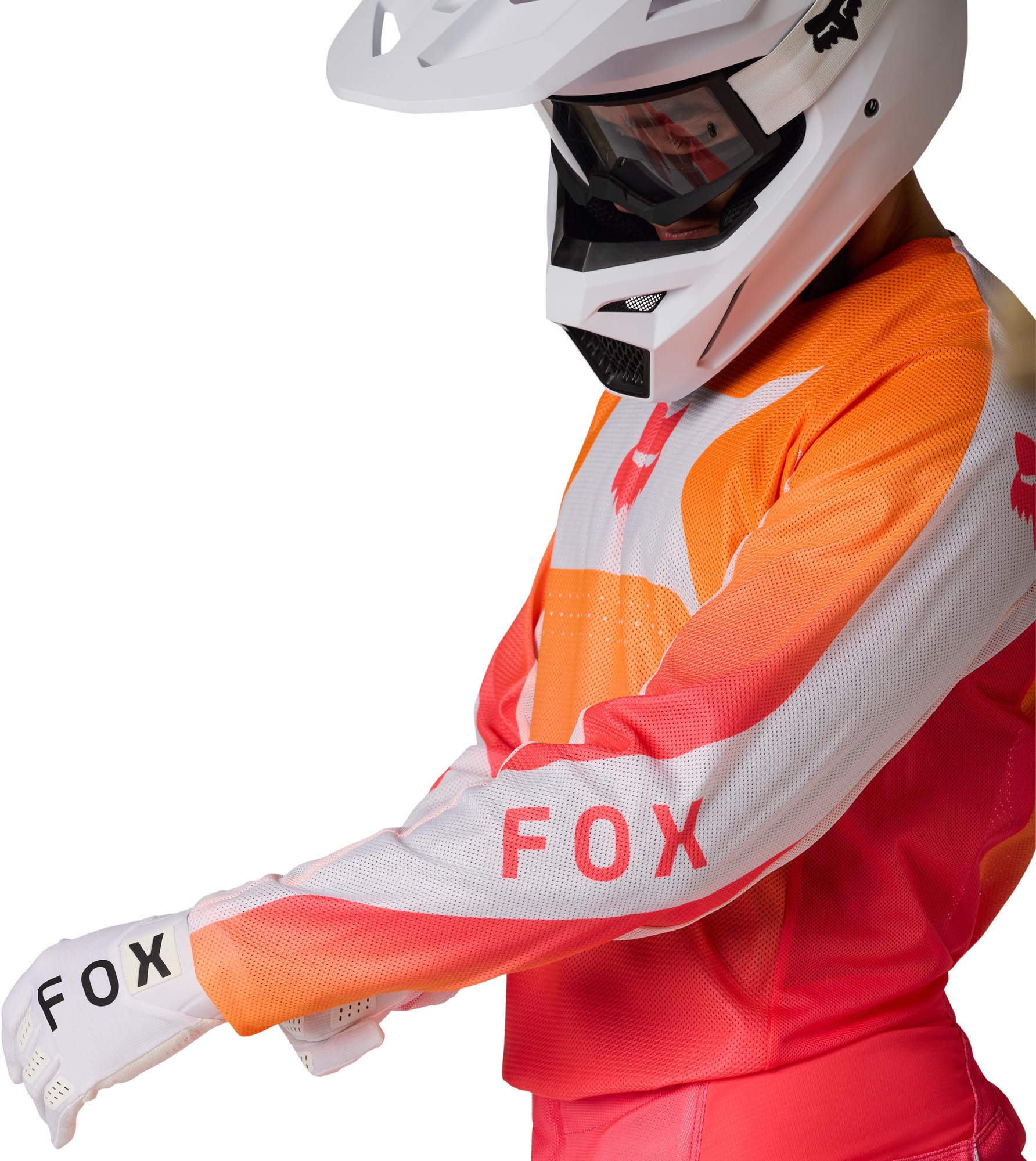 FOX 180 Air Taper Maillot de motocross Rosa neón 2XL Figura 6