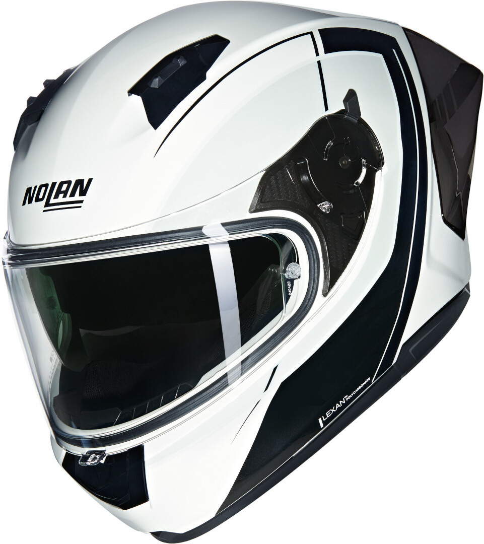Nolan N60-6 Sport Mesmerico Cască Alb/Negru XXXL (65) Figura 1