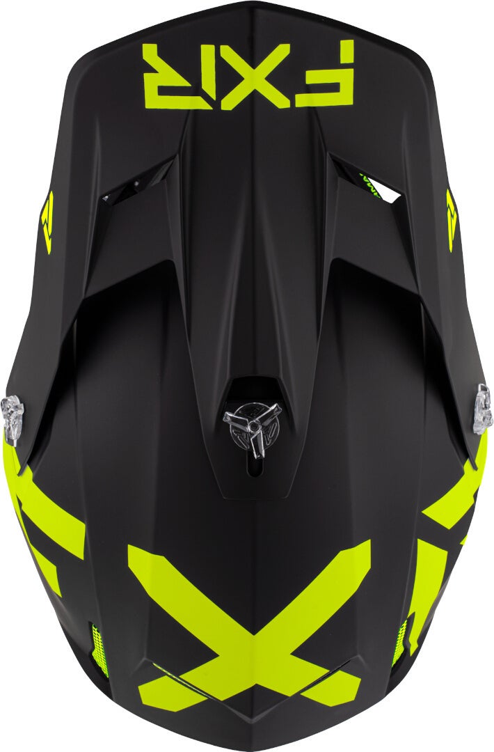 FXR Clutch CX MX Gear Casco de motocross amarillo/negro S (55/56) Figura 3