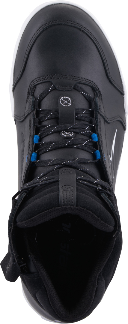 Alpinestars Chrome Drystar Pantofi impermeabili pentru motocicletă alb/negru 8,5 Figura 3