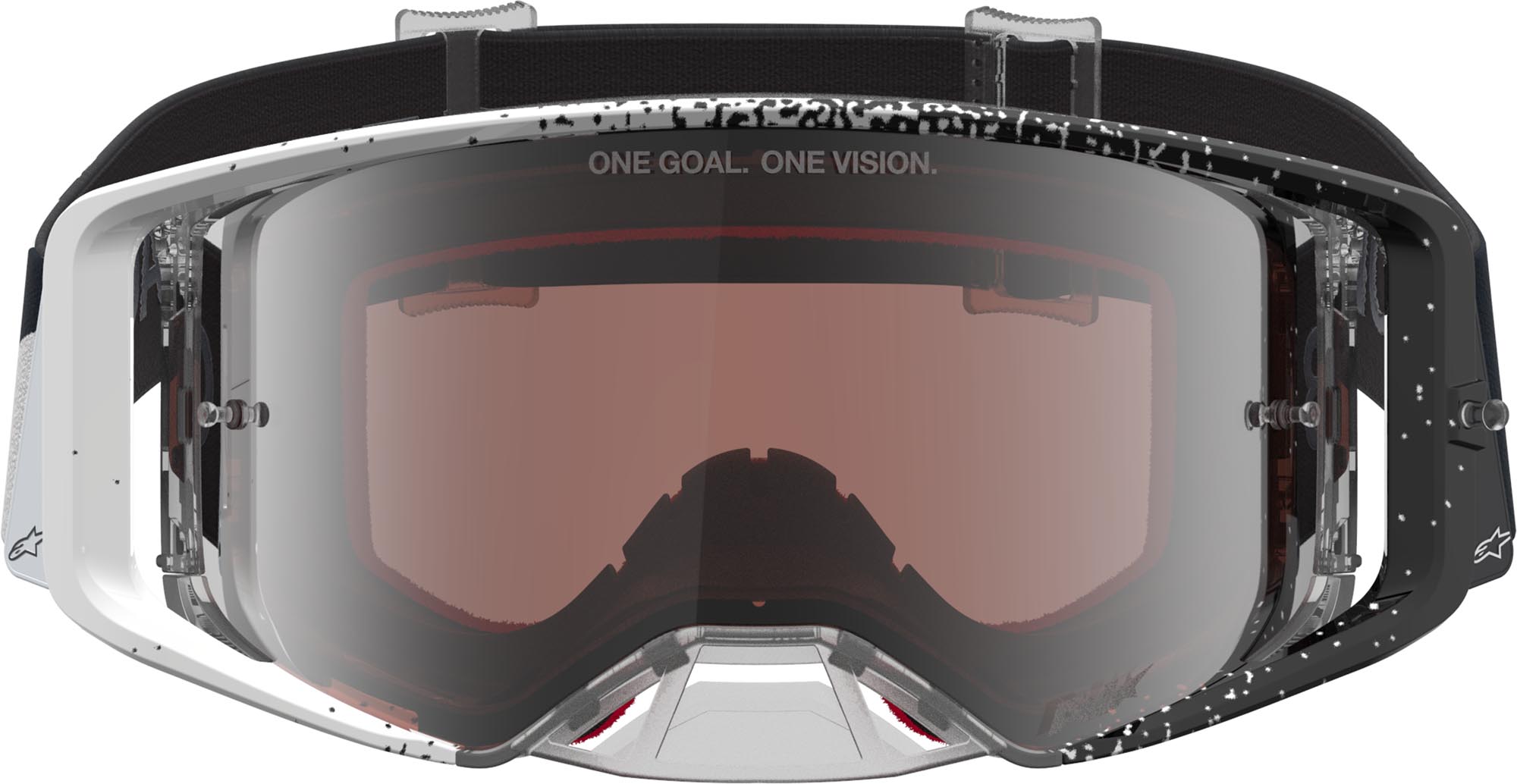 Alpinestars Supertech Hiten Mirror Motocross Goggles white/black Figure 4