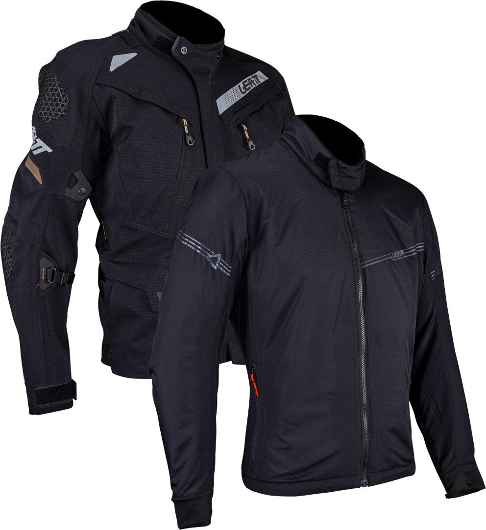 Leatt ADV DriTour 7.5 waterproof Motorcycle Textile Jacket black/grey XXL Figure 2