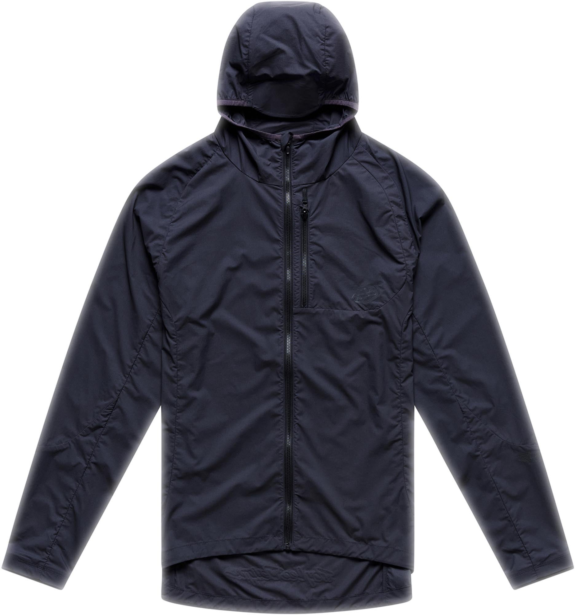 Troy Lee Designs Drift Windbreaker Mono Slate Fahrrad Jacke Hauptartikel Abbildung 1