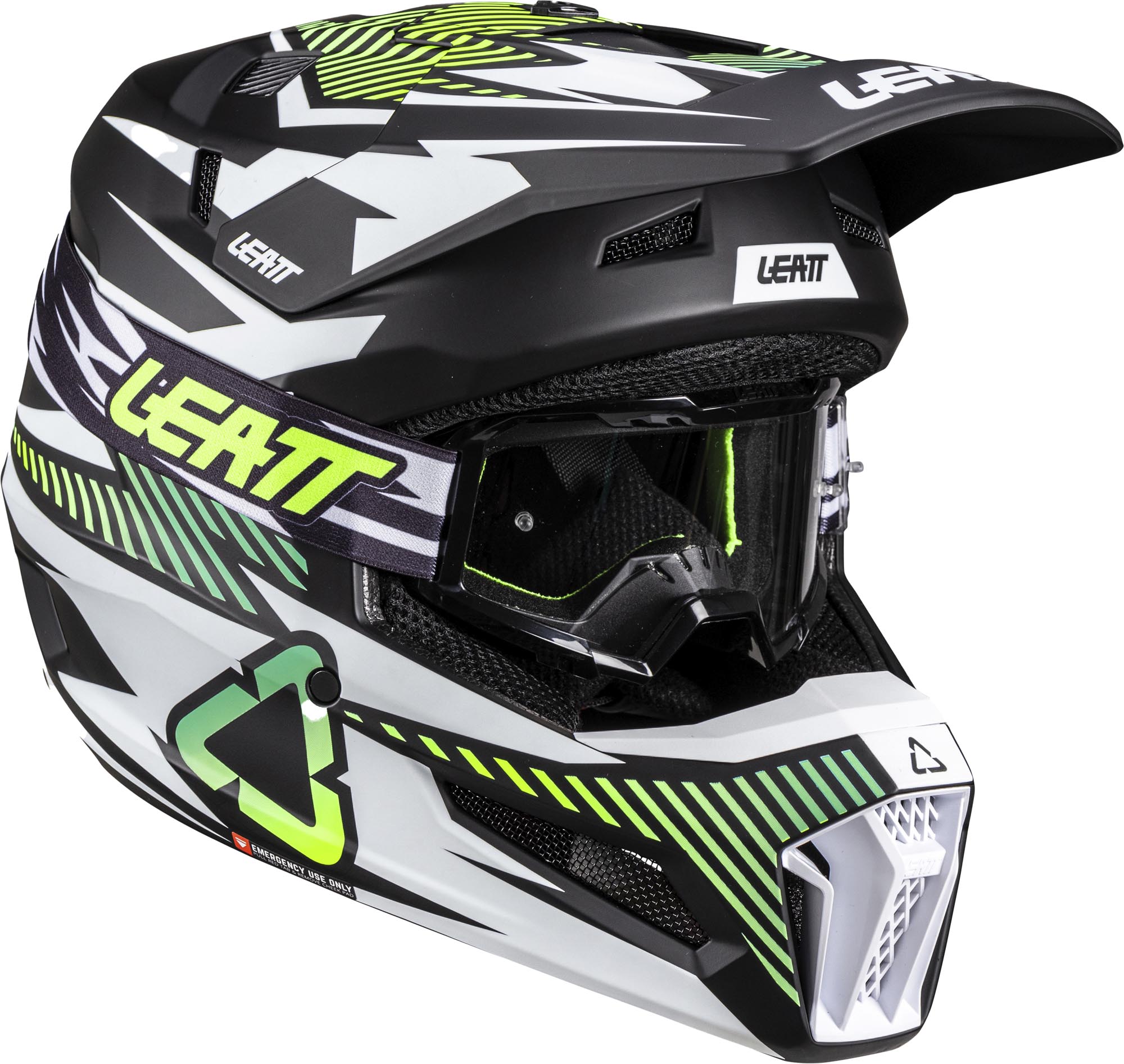 Leatt 3.5 Storm Junior Capacete de Motocross com Óculos de Proteção Artigo principal Figura 1