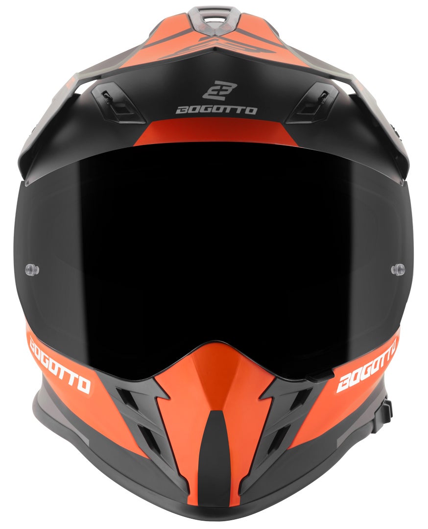Bogotto V331 Pro Tour Endurohelm orange S Abbildung 7