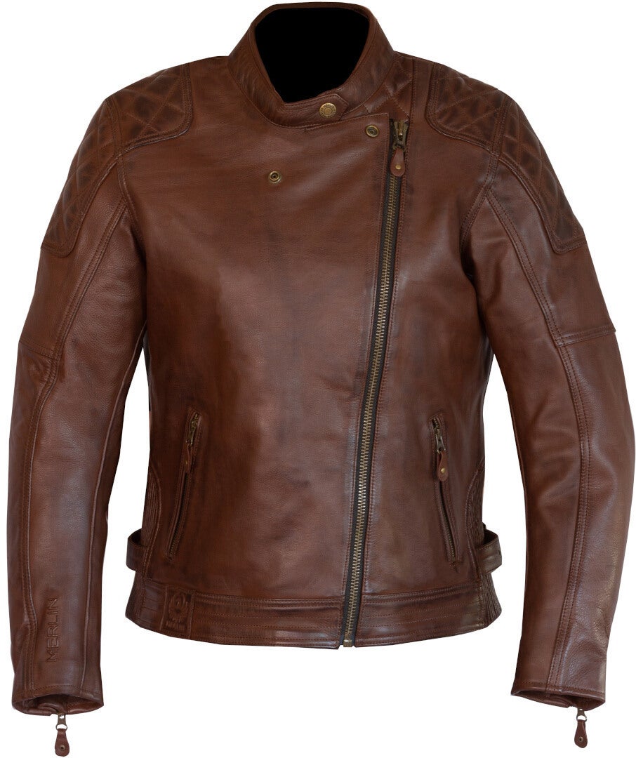 Merlin Bristol D3O Cafe Giacca in pelle da donna