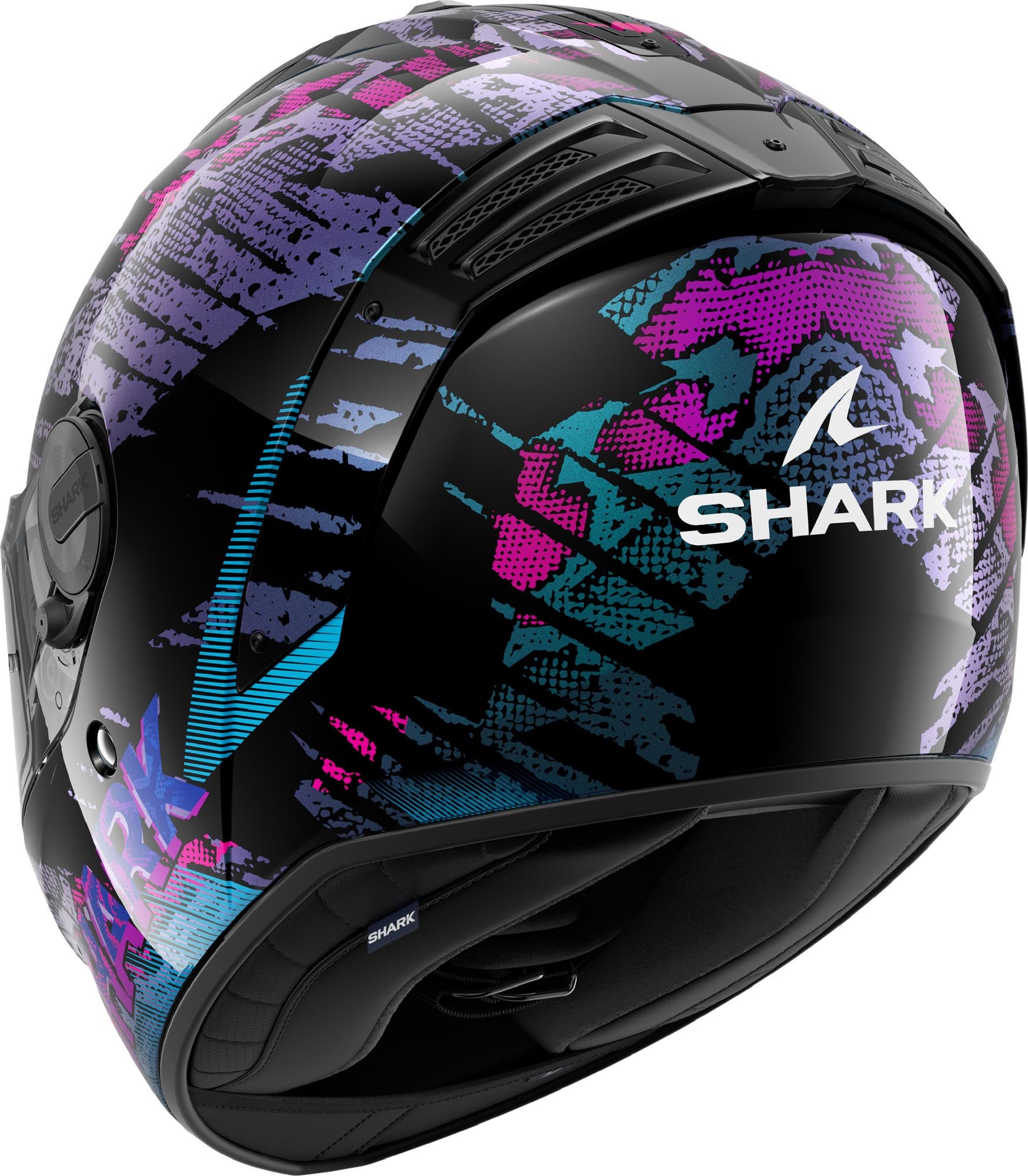 Shark Spartan RS Reptaia Hełm Czarno/Niebieski/Fioletowy XS (53/54) Rysunek 2