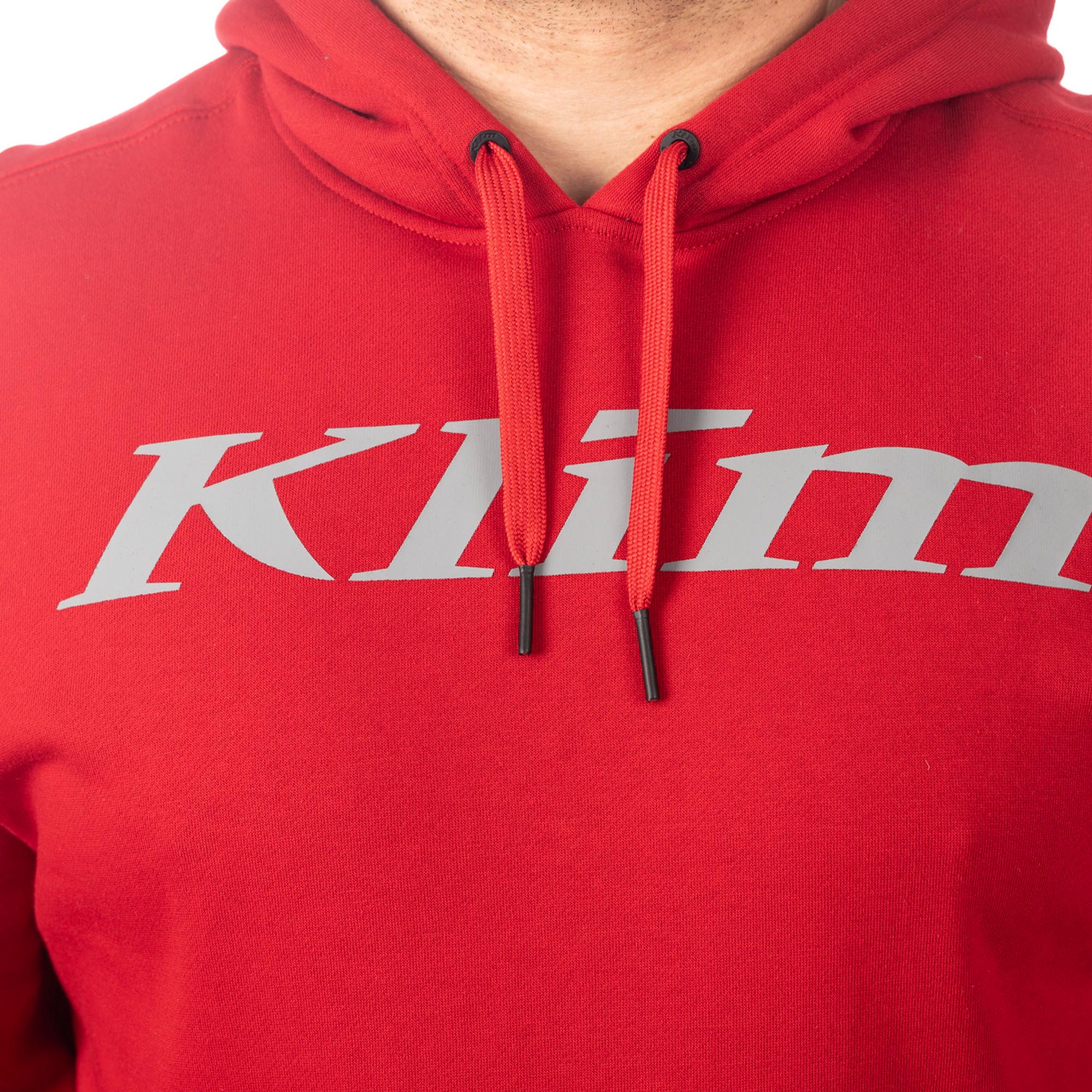 Klim Pullover Hoodie red M Figure 4