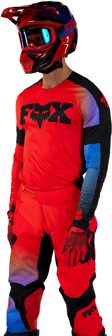 FOX 360 Streak Motocross Jersey rot L Abbildung 5