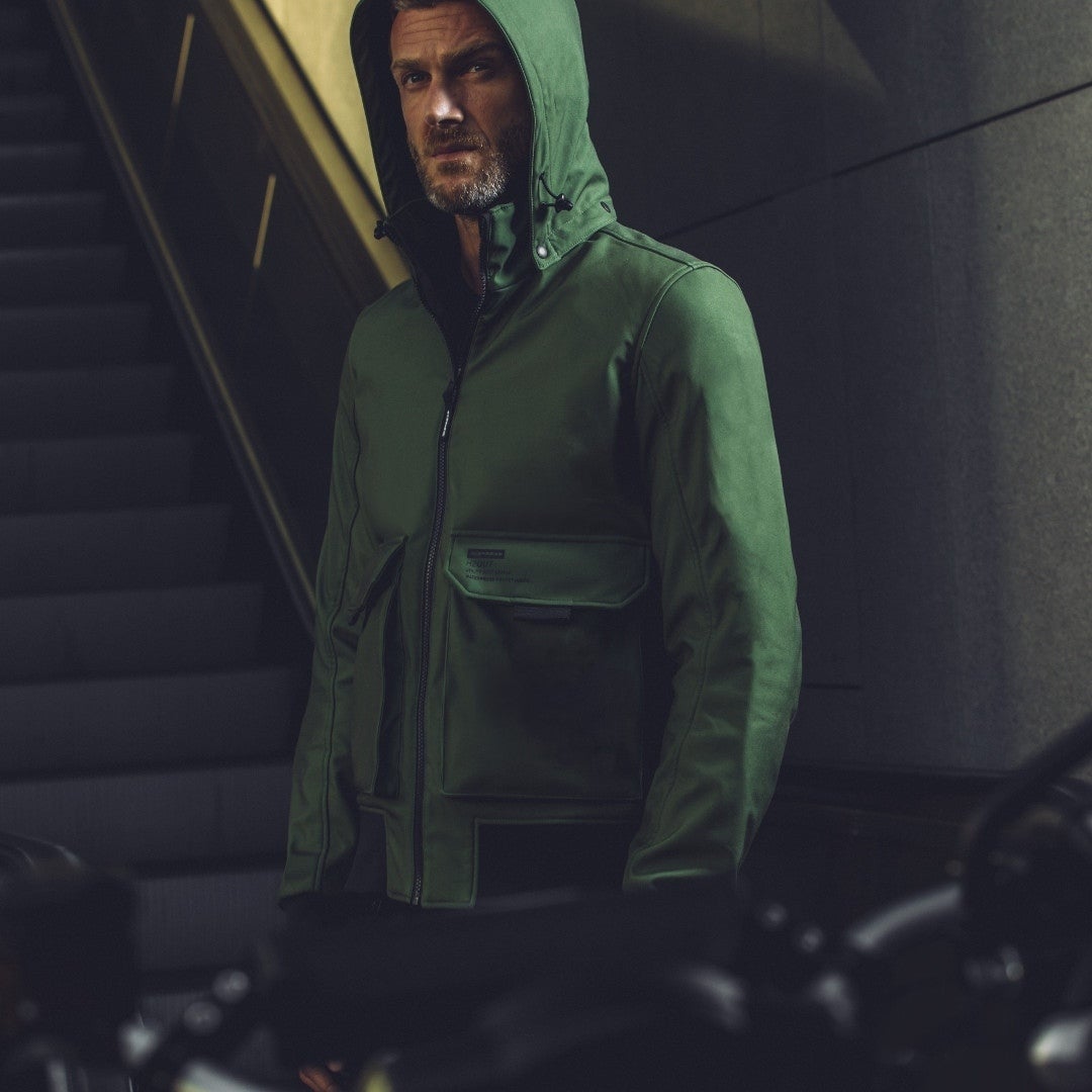 Spidi Metromover H2Out Motorcycle Textile Jacket Military Green L Figure 5