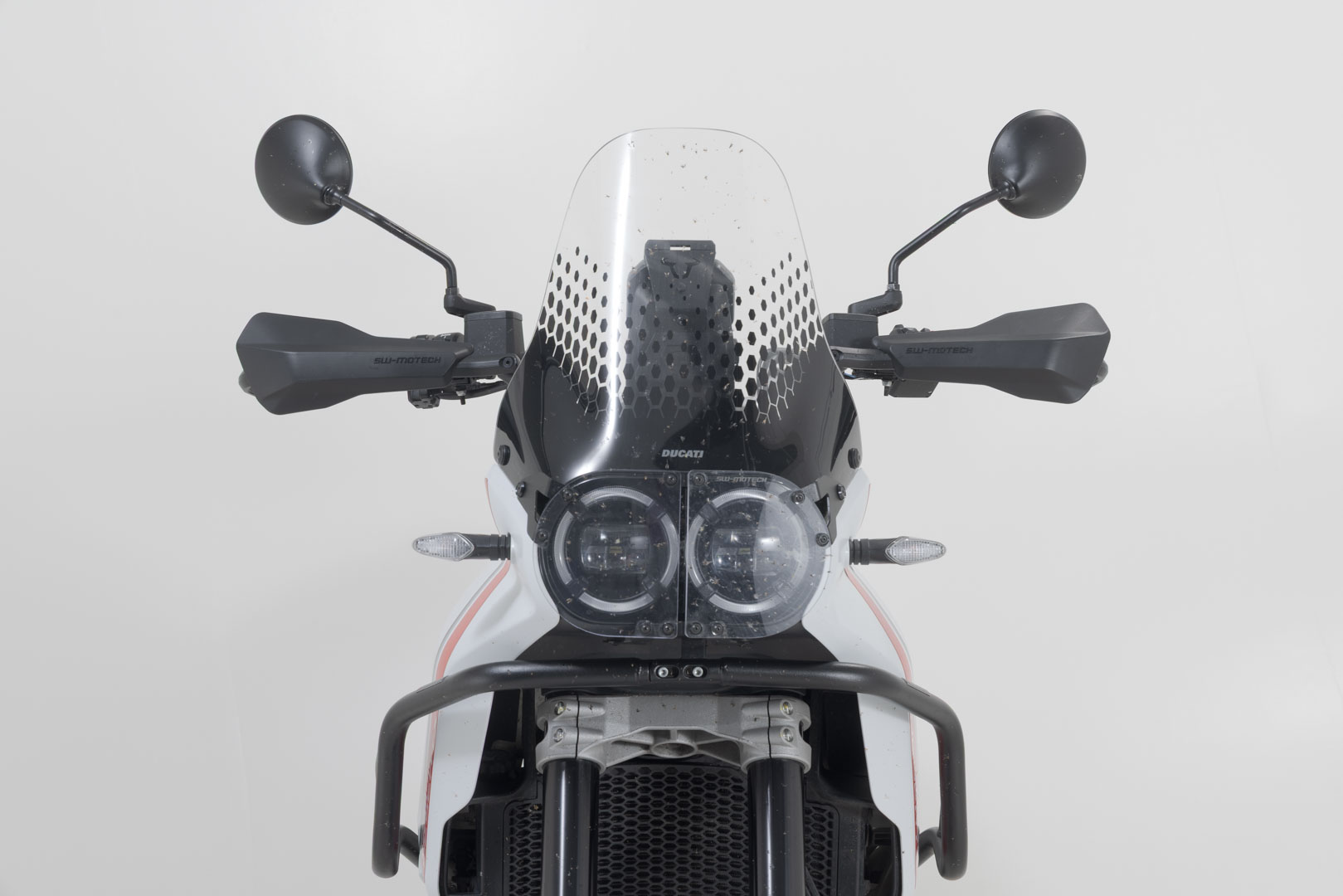 Kit SW-Motech Sport de protecție de mână - Negru. Ducati DesertX / Rally, CFMoto 800MT-X. Figura 2