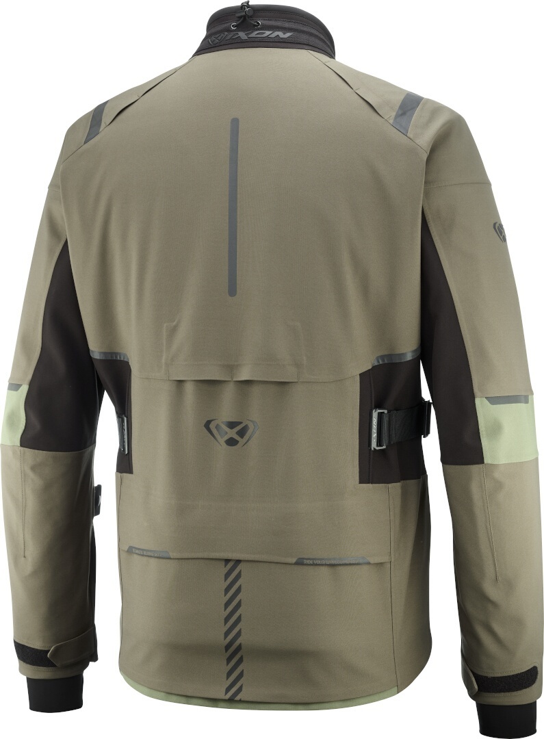 Ixon M-Skeid Motorcycle Textile Jacket Khaki/Black L Figure 2
