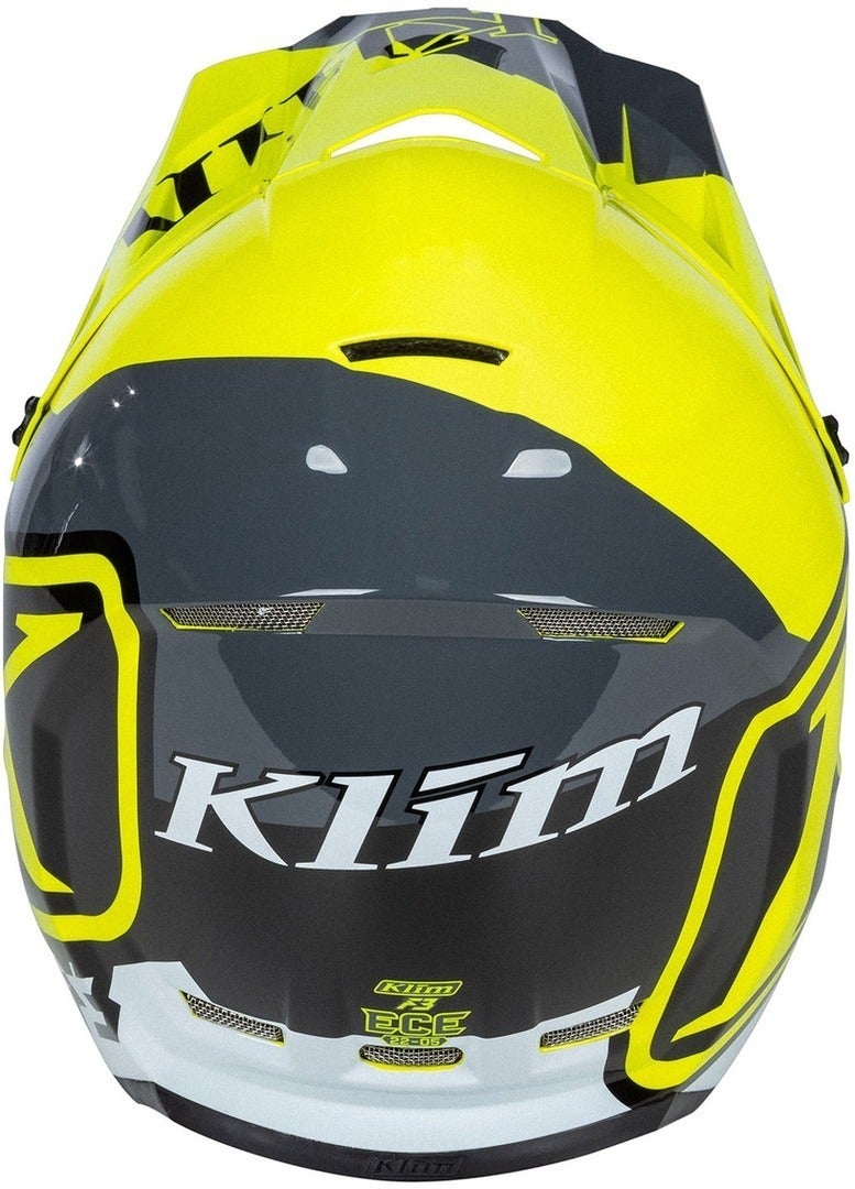 Klim F3 Disarray Casco motocross giallo/nero/bianco XL (60/61) Figura 3