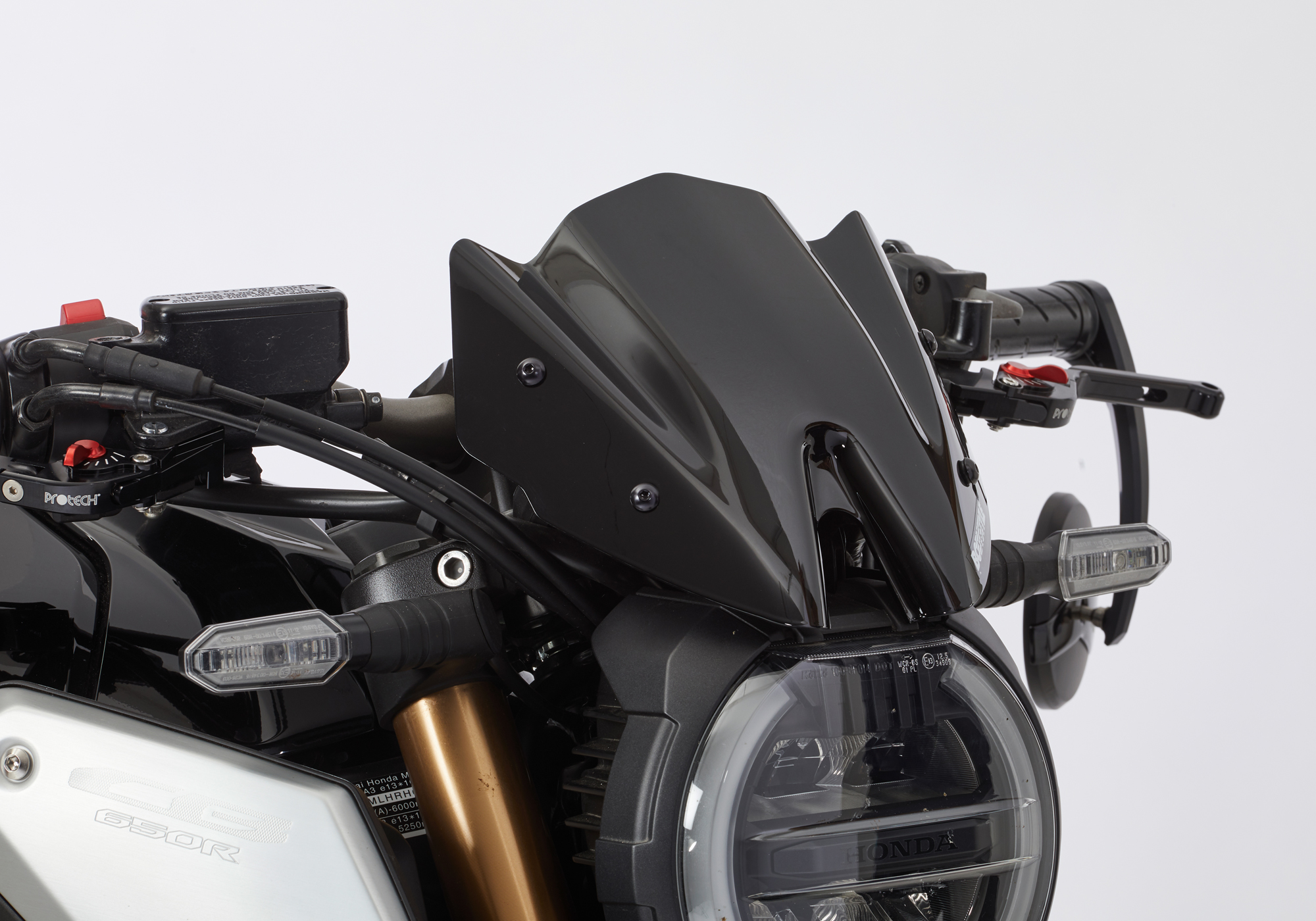 BODYSTYLE strålkastarlock ABS plast svart Figur 1