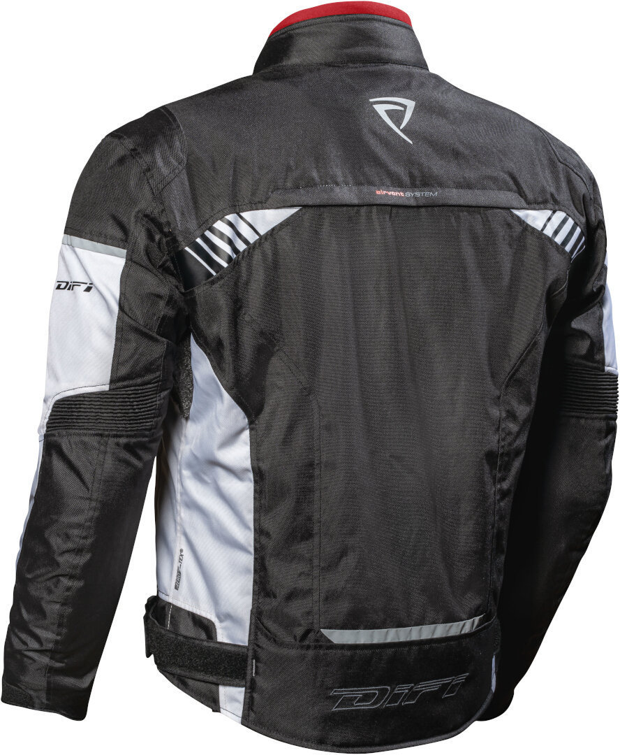 DIFI Ibarra Aerotex waterproof Motorcycle Textile Jacket black/white XXL Figure 2