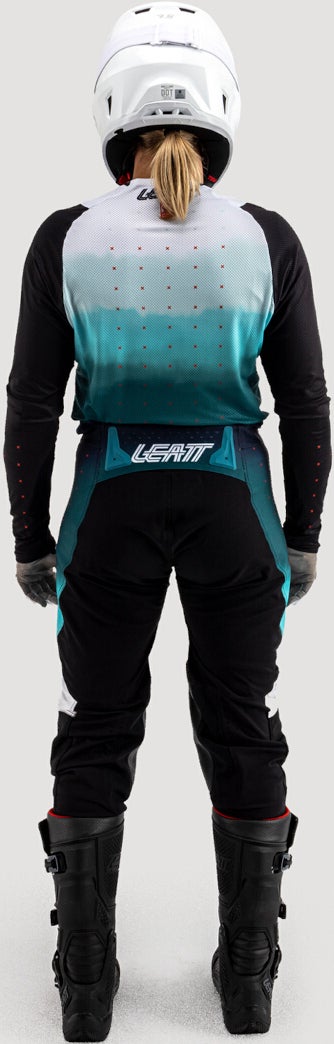 Leatt Moto 4.5 Lite Dámský motokrosový dres černá/modrá/bílá XXL Obrázek 7