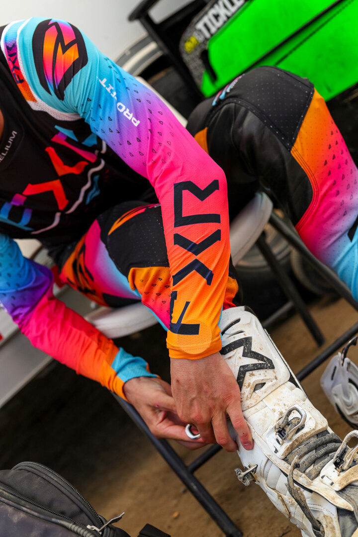 FXR Helium 2023 Motokrosový dres černý/vícebarevný S Obrázek 6