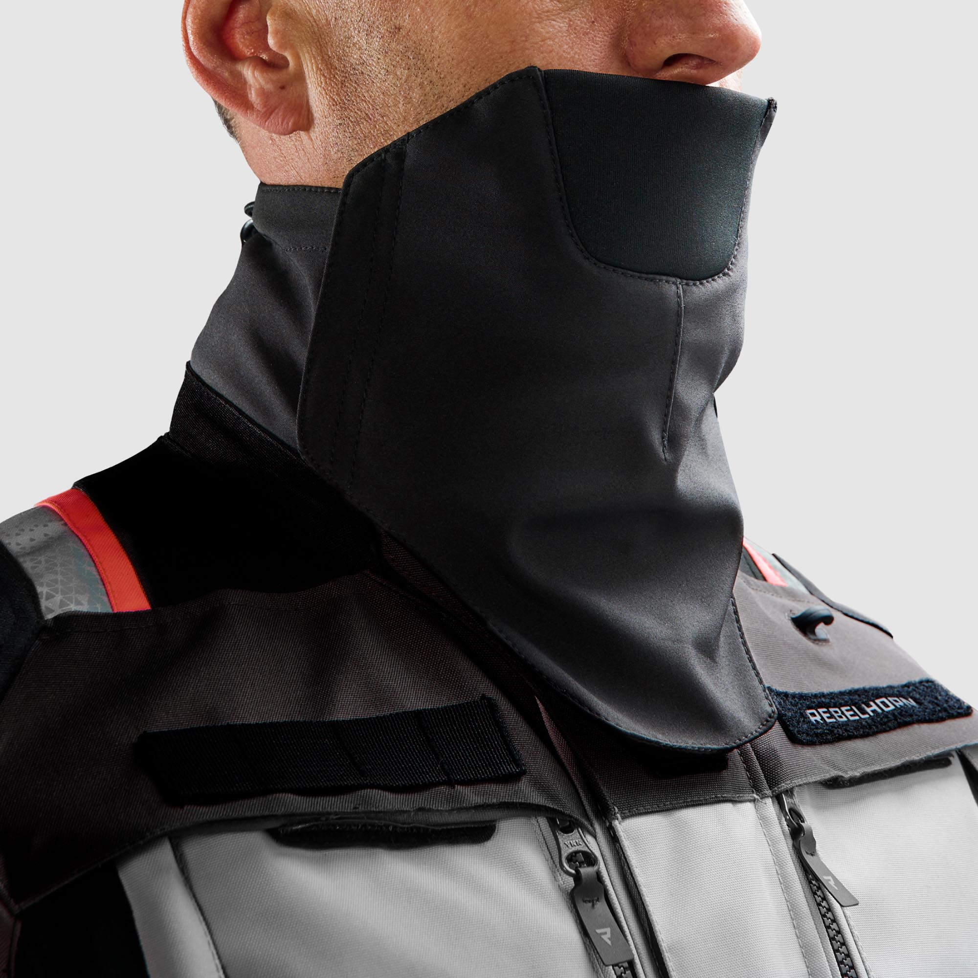 Side view of Rebelhorn Cubby 5 waterproof Motorcycle Textile Jacket