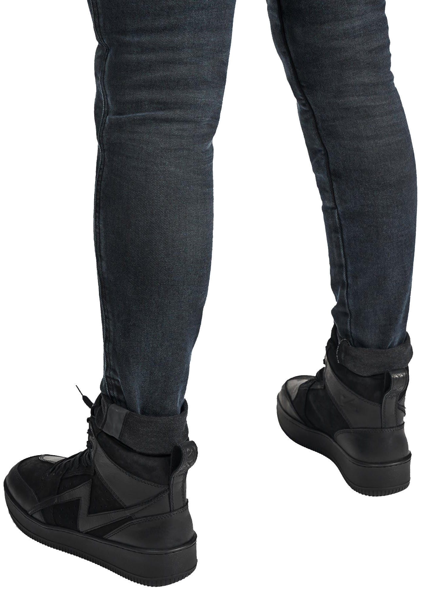 Pando Moto Kaya Slim Graphite Dames Motorjeans 32/34 Figuur 5