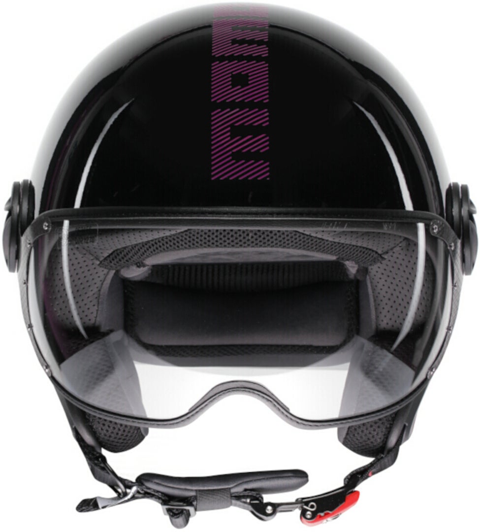 MOMO FGTR Classic Stripes Casco Jet nero/rosa M (57/58) Figura 6