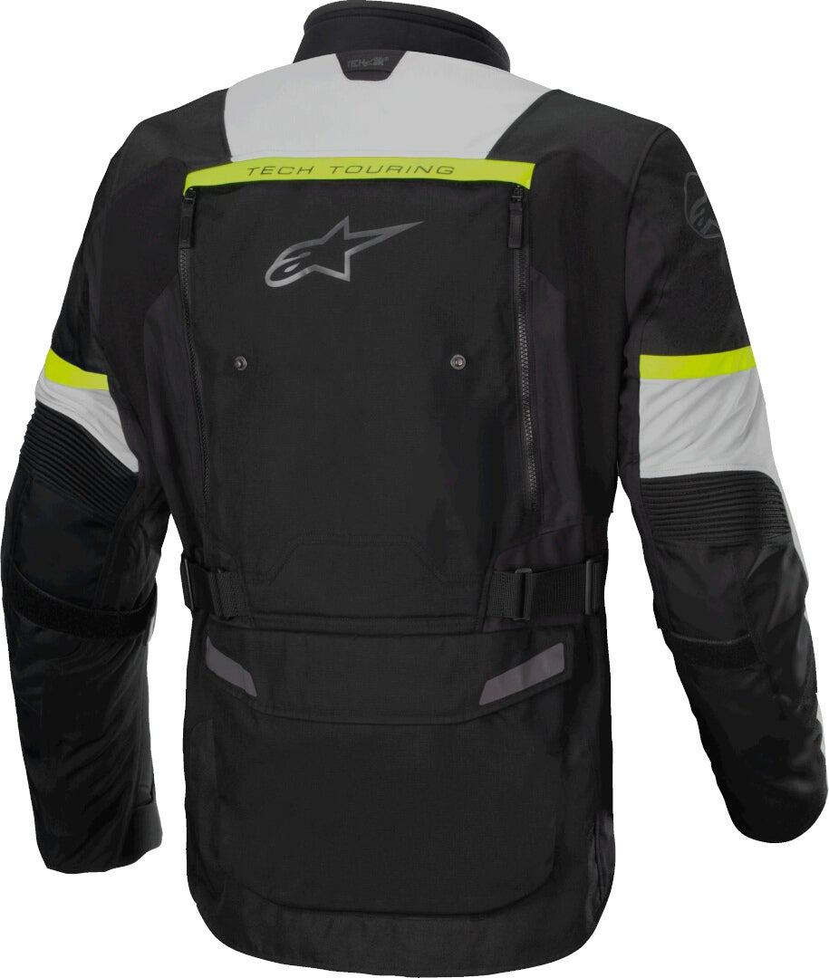 Alpinestars Bogota Pro Drystar® waterproof Motorcycle Textile Jacket black/grey/yellow M Figure 2