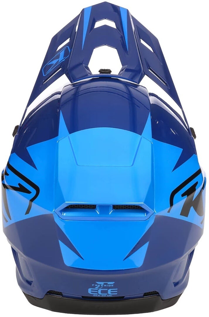 Klim T1 Freeride Kids Schneemobil Helm dunkelblau/hellblau Y/L (52/53) Abbildung 4