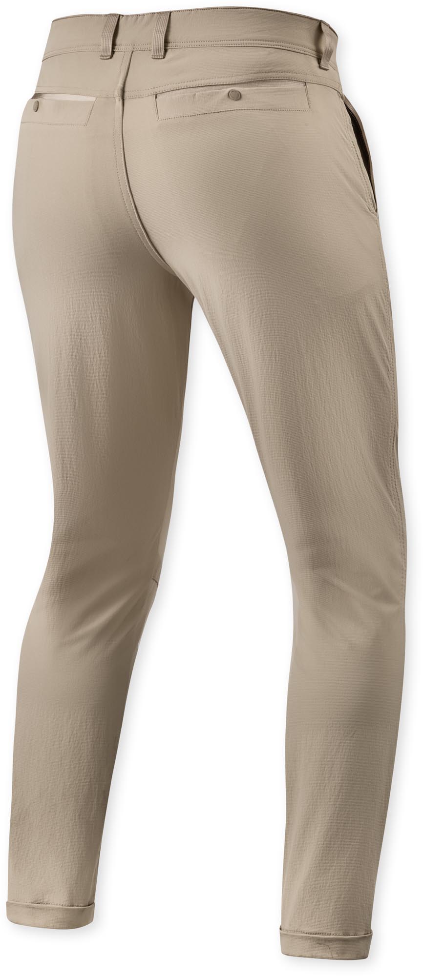 Revit Chino Terry Zip Skinny Motorcycle Textile Pants Sand 30/34 Figure 2