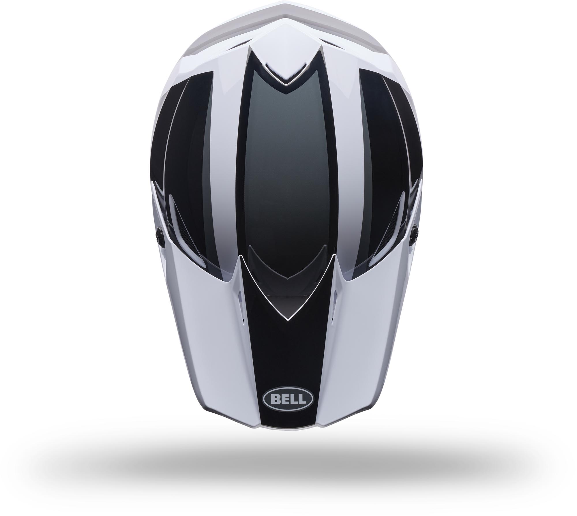 Bell MX-10 MIPS Spiral Kask motocrossowy czarno-biały M (57/58) Rysunek 5