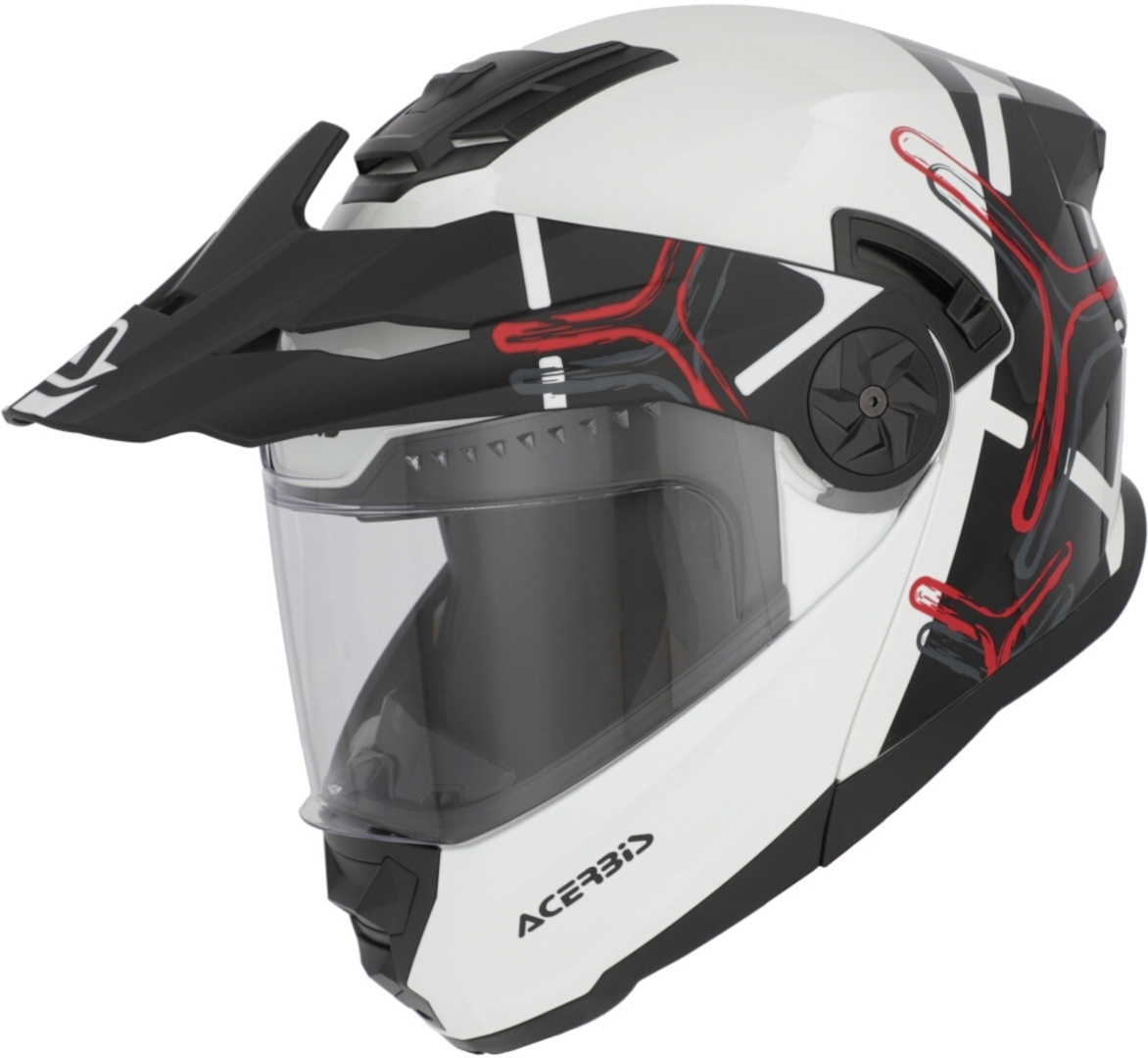 Acerbis Rider Graphic Cască Alb/Negru L (59/60) Figura 13