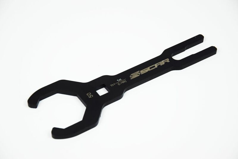 SCAR Unelte pentru cheie cu capac de furcă Ø50mm/8 puncte - furci Showa Figura 2