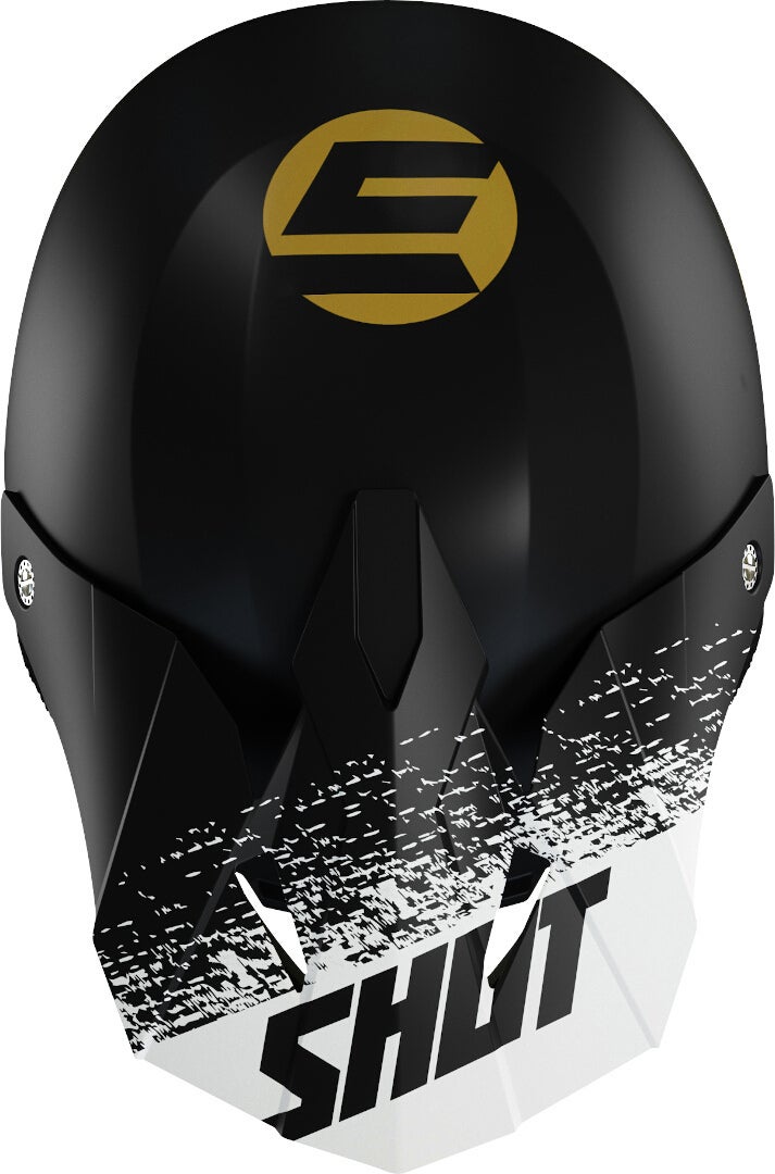 Shot Furious Roll Motorcross helm Zwart/goud XXL (63/64) Figuur 3