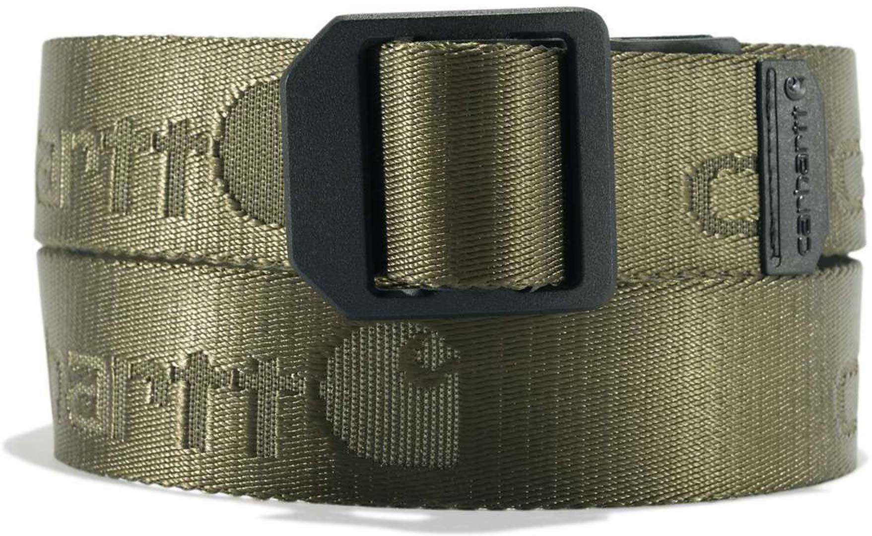 Carhartt Nylon Webbing Ladder Lock Gürtel dunkles oliv XL Abbildung 1