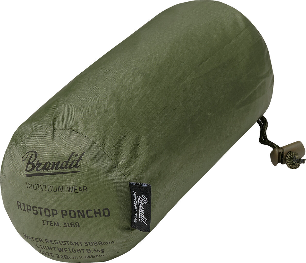 Brandit Ripstop Poncho Oliv Figur 2