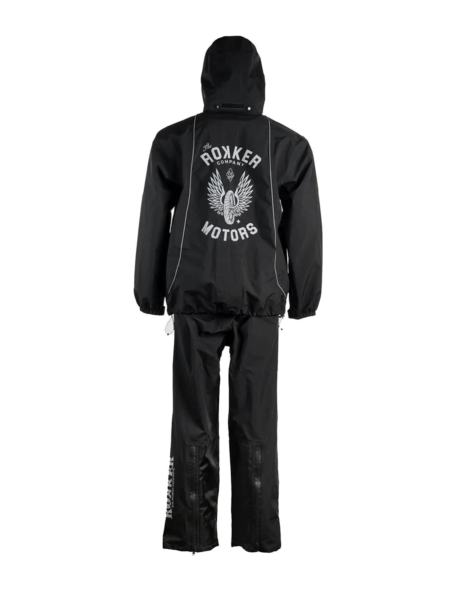 Rokker TRC Classic 2- Piece Motorcycle Rain Suit 2XS Figure 2