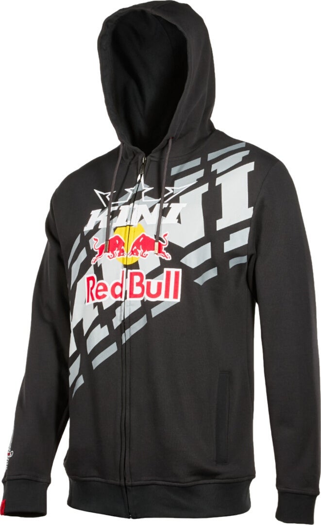 Side view of Kini Red Bull ST 1.0 Zip Hoodie